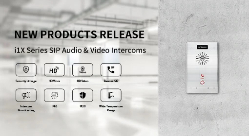 Flyingvoice Launches i1X Series SIP Intercoms: Elevating Communication and Security to New Heights