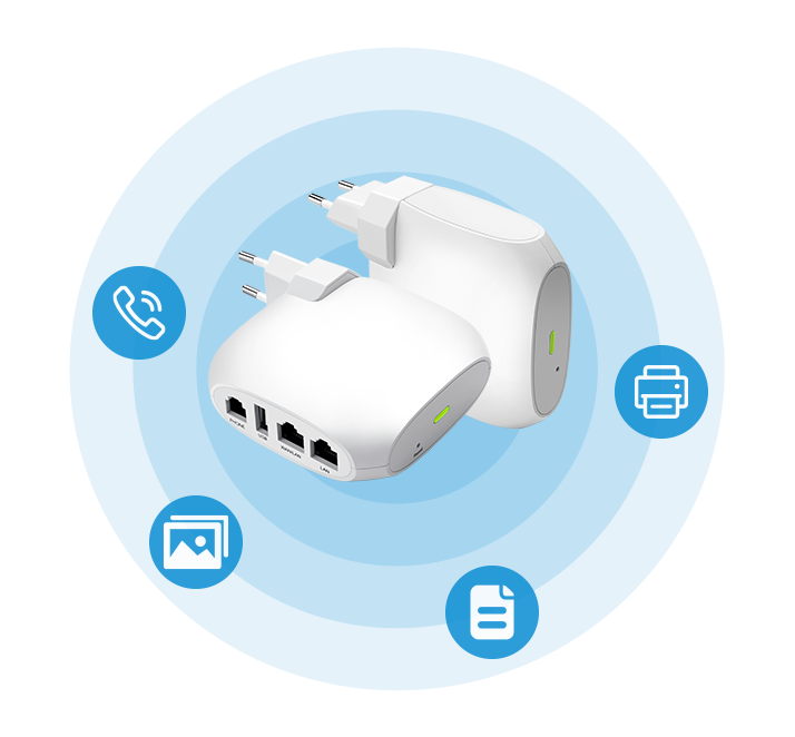 VoIP adapter FTA1101 meet the demands of SMEs to call and fax