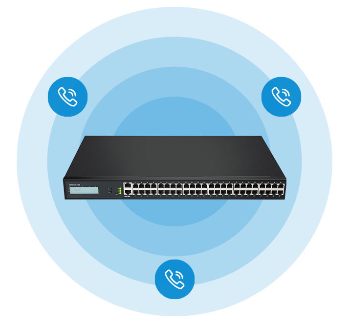 FXS adapter FGW4148 is a stand-alone device