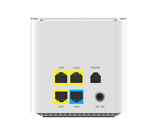  Left view of Wi-Fi 6 Wireless Router SR3000