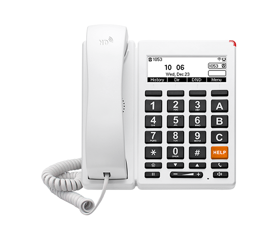 front view of IP phone FIP12WP