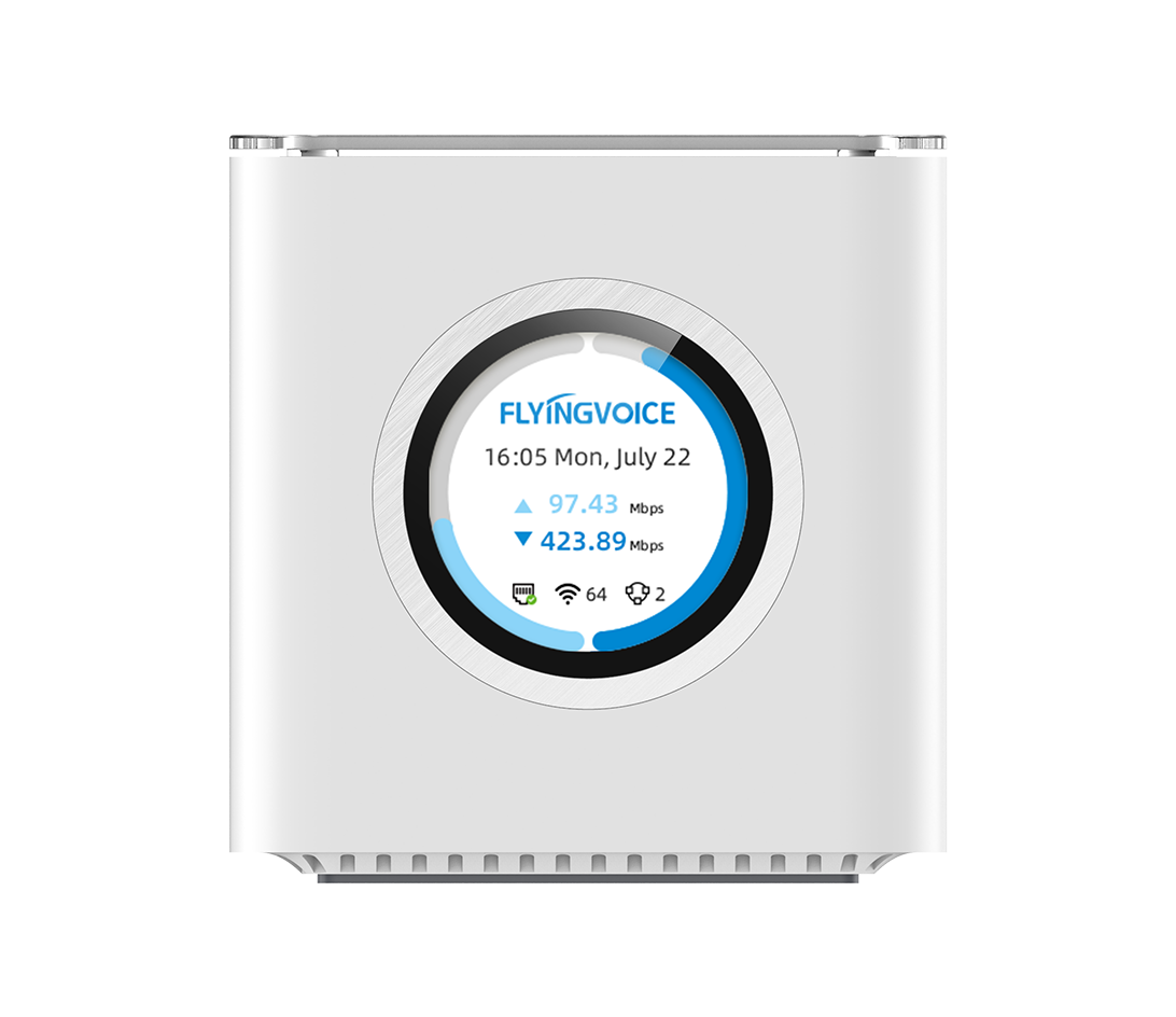 Front view of Wi-Fi 6 Wireless Router SR3000